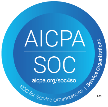 AICPA SOC II compliant badge.